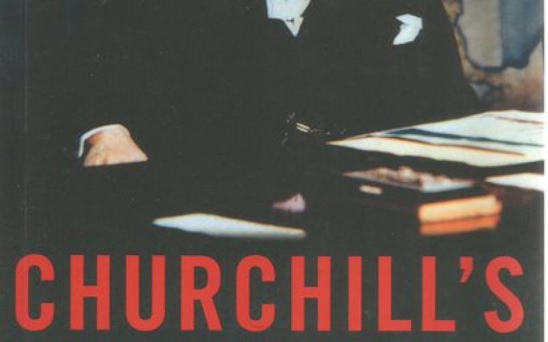 Front cover of Churchill's Bunker by Richard Holmes