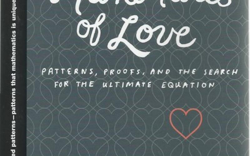 Front cover of The Mathematics of Love by Hannah Fry