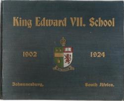 Front cover of King Edward VII school 1902 -1924